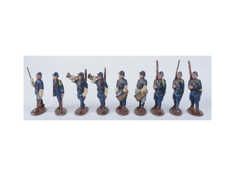 Figurine Quiralu Soldat Saint-Cyr Au Défilé N°3 - Pièce Collector, Origine France - À Vérifier Description