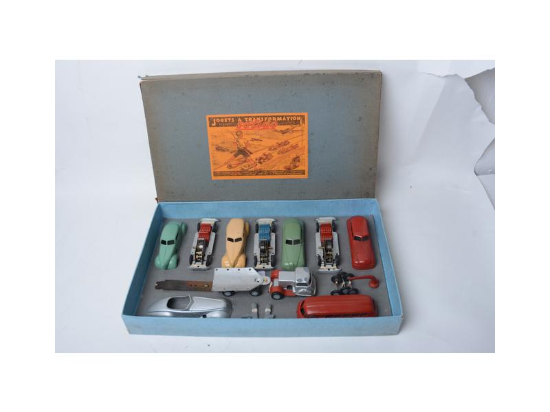 Coffret Solido – Avions Démontables – Jouets Anciens En Tôle – Occasion