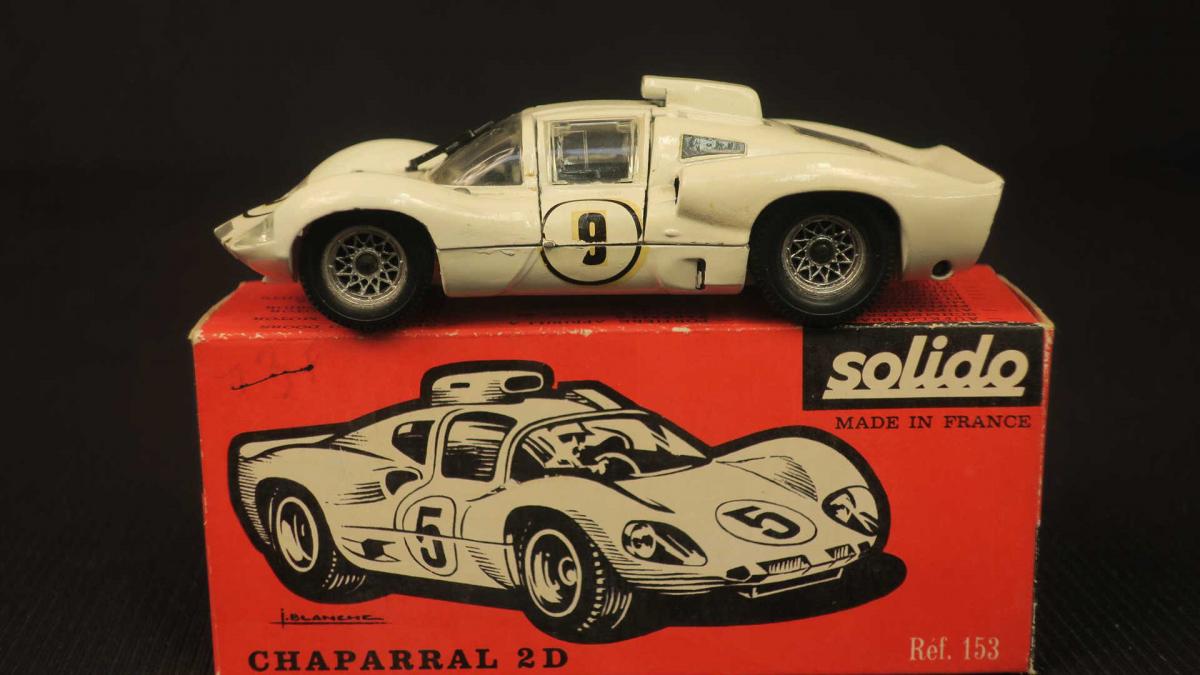 Chaparral 2F - Solido 169 - Blanche - Miniature Collection - En Boîte