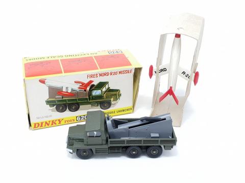 Dinky Toys Berliet Gazelle Lance-missiles - Miniature Jouet Vintage