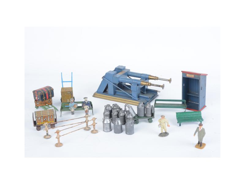 Gare routière Hornby Dublo D1, accessoires pour trains miniatures, pont