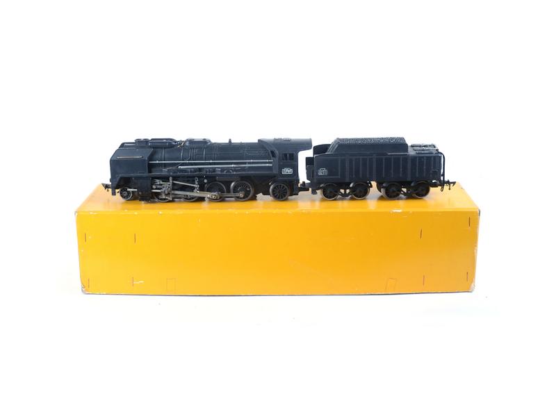 Locomotive à vapeur 241 P 6, tender 34P, DCC, Son, dépôt de Marseille