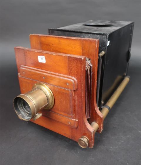 Pièce Détachée Ancienne Pour Appareil Photo à Soufflet – Balmelle Paris – 1920