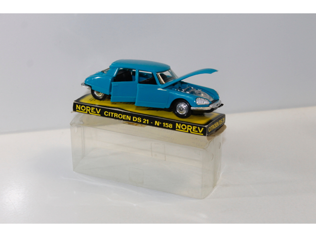 Miniature Norev Citroën DS 21 N°158 – 1/43 – Jouet Ancien Plastique – Occasion