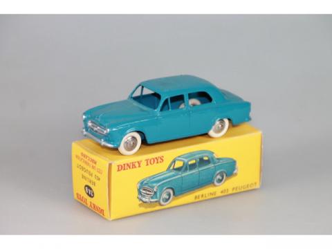 DINKY TOYS Ref 24B PEUGEOT 403 BOITE D'ORIGINE