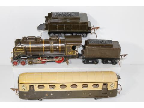 JEP LOCOMOTIVE ET TENDER TYPE 220 NORD PETITE FLÈCHE D'OR