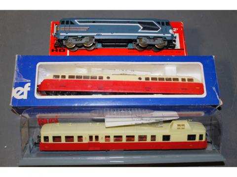 Lot De 3 Trains Miniatures JOUEF – D'occasion – Pour Collectionneurs