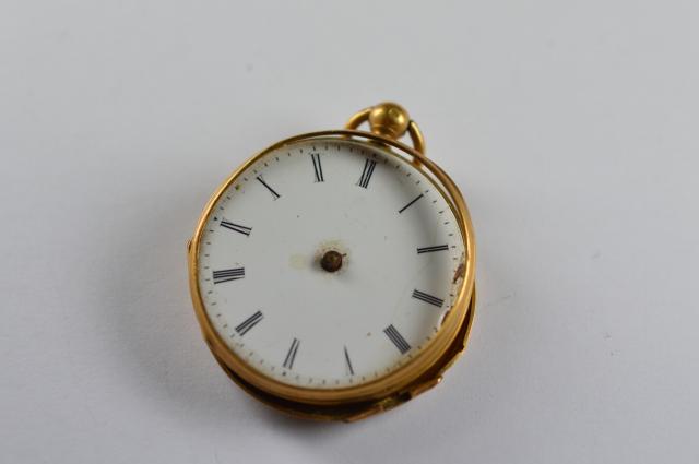 Petite Montre à Gousset Femme En Or 18 Carats, 23,8 Grammes - Occasion En Excellent état (TBE)