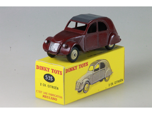 Dinky Toys 2 CV - Jouets Anciens de Collection
