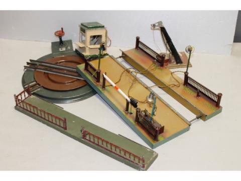 Accessoires Dinky – Barrières Grises – Échelle 1/43 – Plastique – Neuf