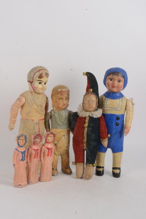 Lot à 15€ 3 poupées ANCIENNES Folklorique Allemagne