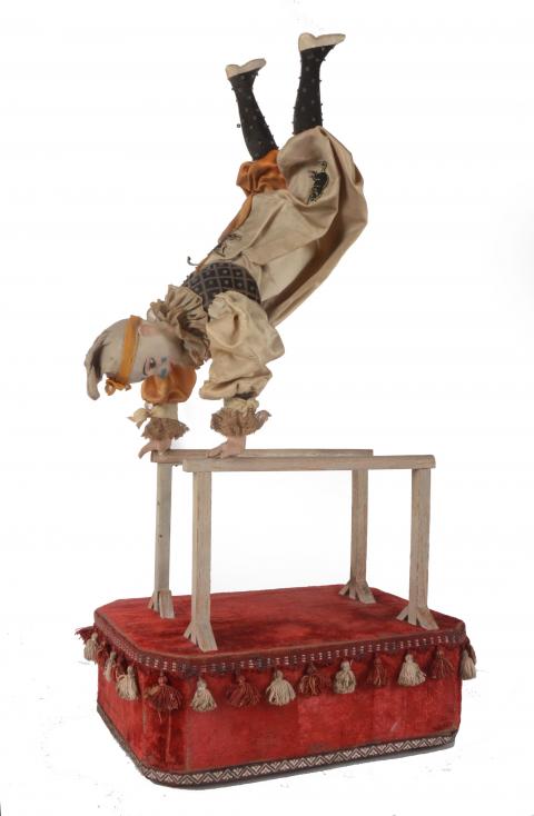 Carl - 3 sujets clown - jouet mécanique fonctionnant - très bel état