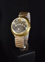 Couronne Dorée Pour Montre LIP Rétrograde - Pièce Détachée Vintage Des Années 70