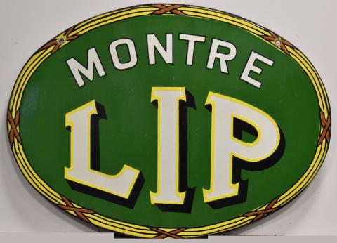Plaque Vitrine Pour Montre LIP - Occasion - Support Présentation Montres