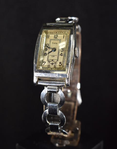 Boîtier De Montre Vintage En Métal Chromé Vide - Idéal Pour Customisation Ou Collection
