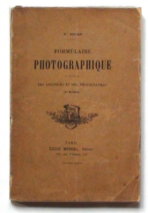 Catalogue photographique Lumière & Jougla Formulaire 11 e