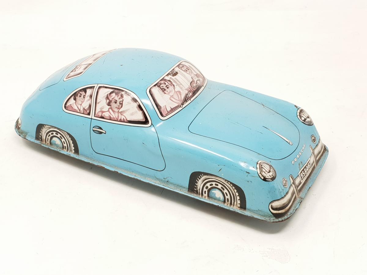 ♪ヴィンテージ品♪JOUSTRA FRANCE ポルシェ356 ブリキミニカー