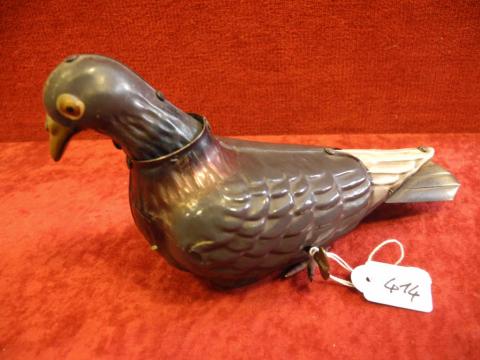 RARE JOUET ANCIEN Pigeon Mecanique En Tole Vebe Victor Bonnet EUR 78,00