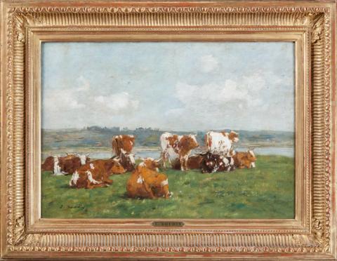 EUGENE BOUDIN、Paturage EUGENE BOUDIN、Paturage