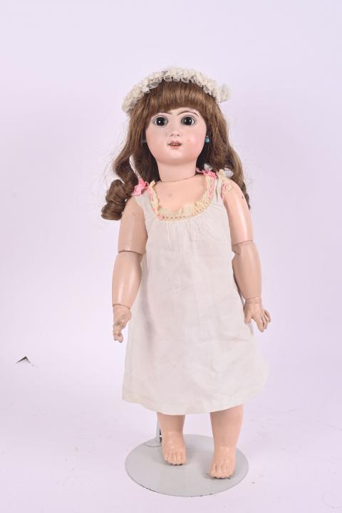 Poupée ancienne: Jolie Jumeau bouche ouverte taille 12. 68 cm