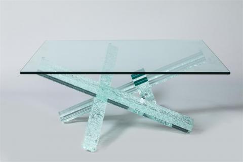Table Basse en Plexiglass Roche Bobois 1970 - Ethic Atelier