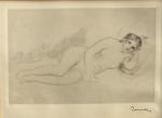 Pierre-Auguste RENOIR (1841-1919)
Femme nue couchée, tournée à droite
Eau forte avec...