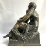 Marcel RAU [belge] (1886-1966)
Maternité
Bronze signé, cachet du fondeur "Batardy Bruxelles"
H.:...