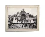 Exposition Universelle de 1900 : CHÂTEAU D'EAU. Photo de couleur...