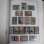 Album France timbres neufs** et oblitérés, charnières de 1900 à...