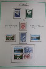 Une collection thématique des sports de timbres neufs tous pays...