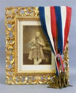 35 - Auguste GODARD D'AUCOUR (1815-1904) Echarpe tricolore de député...