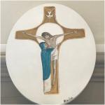 Alexia ROUAUD
Christ en croix des frères Jaccard
Acrylique sur toile signée...