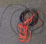 LOT CORDE + CABLE POULIES NEUF

Environ 12M40 de corde et...