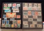 Lot de timbres de CHINE : trois classeurs (dont deux...