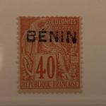 BENIN n°11, type Alphée Dubois 40 c, neuf avec trace...