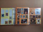 Collection de timbres sur le thème de l'Art (Tableaux) dans...