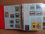 Collection de timbres sur le thème de l'Art (Tableaux) dans...