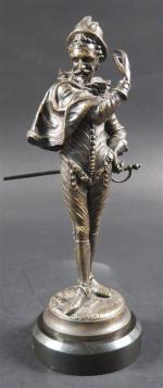 STELLA Etienne-Alexandre (XIX's-XX's) : Méphisto. Bronze patiné, signé. Haut :...
