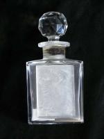 110 - LALIQUE-COTY : ''L'Effleurt''.  Flacon en cristal incolore...