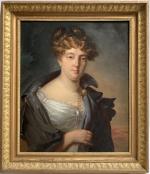 ECOLE FRANCAISE du XIXème
Portrait de dame
Huile sur toile
66.5 x 55...