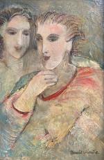 Franck BENOIST GIRONIERE dit GIRO (né en 1945)
Portrait de dames
Huile...