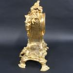 Cartel à poser en bronze doré d'époque Louis XV à...