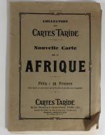 Afrique. Nouvelle carte de l'Afrique. Paris, Taride, sd (c. 1920)....