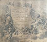 d'après François CACAULT (1743-1805)
gravé par Jean LATTRE (act.1743-1793)
Plan de la...