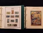 TAAF, dans deux albums, collection de timbres neufs sans charnière...