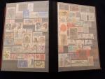 France, collection de timbres oblitérés dans un classeur 64 pages,...