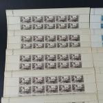 France 150 paires timbre n°451/452 en feuilles complètes pour nos...