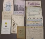 DOCUMENTS. Divers papiers notariés, factures etc  sur LIBOURNE, fin
XVIIIème...