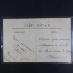 THEMATIQUES - DEPARTEMENTS :
Lot d'une carte postale comprenant : charpentier...