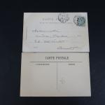 THEMATIQUES - DENTELLIERES : 
Lot de 2 cartes postales comprenant...